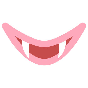 Vampire Fangs Illustration