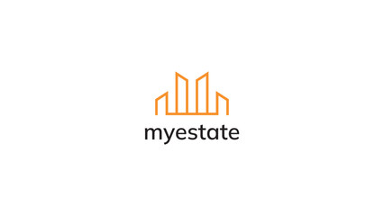 apartment logo design royalty-free vector image