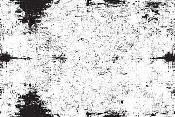 Black and White Grunge Texture - Distressed Dust Overlay Background
