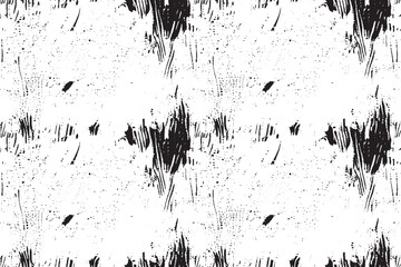 Black and White Scratched Texture: Distressed Overlay for Backgrounds and Design