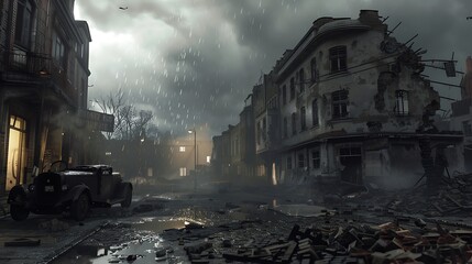 A Lonely House in Winter