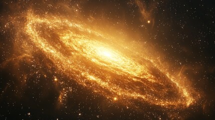 Obraz premium Galactic Halo : Detailed view of the halo surrounding a galaxy, filled with dark matter and dim stars