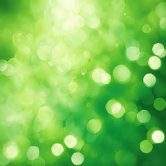 Obraz premium green bokeh background