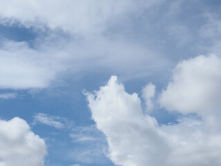 cloudy blue sky background