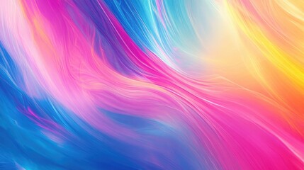 Obraz premium Abstract background featuring a vibrant spectrum design with colors including blue magenta pink and yellow