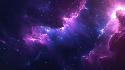 Fototapeta premium Abstract space themed background
