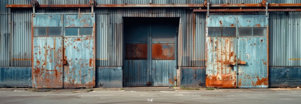 Rusty Warehouse Doors