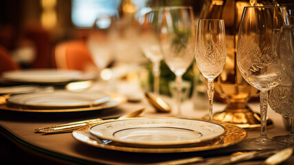 Exquisite main course meal at a luxurious restaurant, wedding food catering and English cuisine