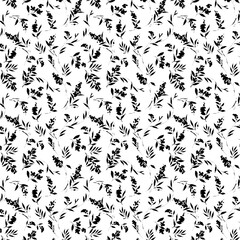 seamless pattern with butterflies