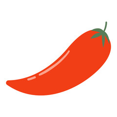 Spicy chili illustration
