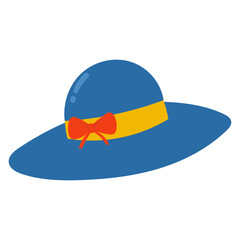 Vacation hat illustration