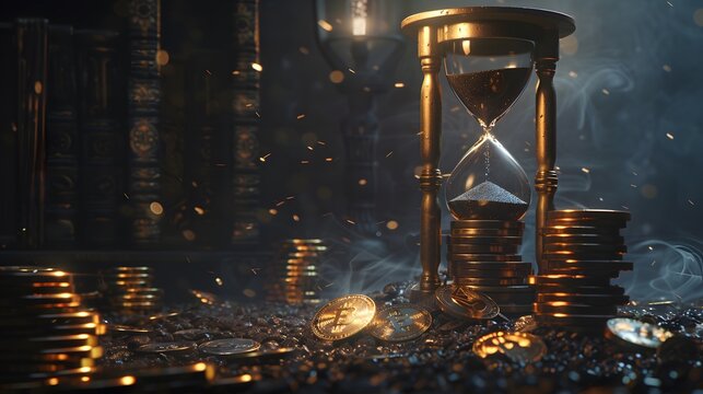 Time and money wealth accumulation