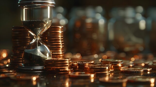 Time and money wealth accumulation