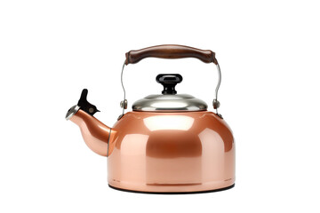 High-resolution kettle isolated on transparent background for culinary tool designs and kitchenware illustrations, perfect for modern cooking and beverage preparation concepts