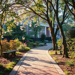Fototapeta premium path in the park