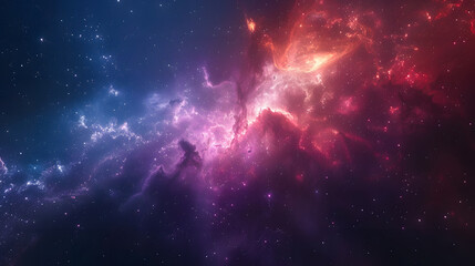 Obraz premium Colorful space galaxy cloud nebula. Starry night cosmos. Universe science astronomy. Supernova background wallpaper