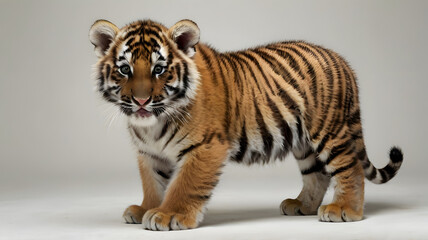 Obraz premium tiger kitten