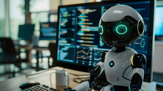 Artificial intelligence robot office work