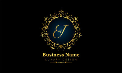 Naklejka premium Beautiful Royal luxury logo design