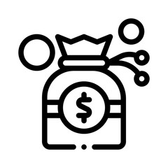 finance line icon