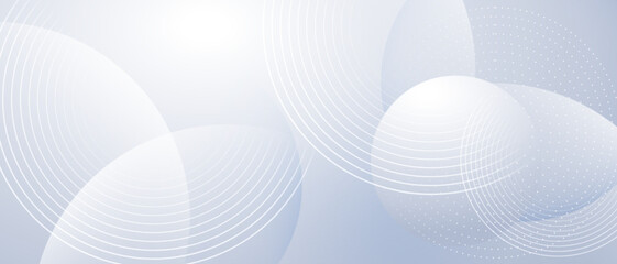 Modern abstract background with circle lines. Digital or Technology concept. vector illustration.