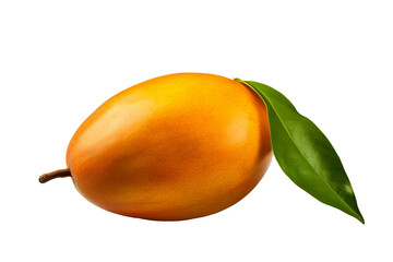 Vibrant, high-resolution mango isolated on transparent background for culinary creations, health-themed projects, and organic produce illustrations featuring fresh tropical fruit concepts