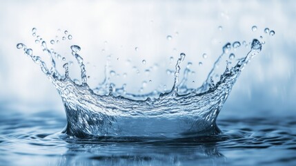 water splash background