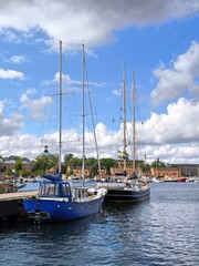 Boats between Stockholm's islands