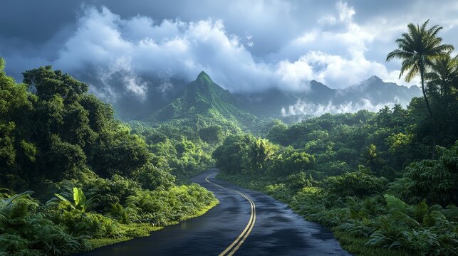 Maui Hana Highway Scenery