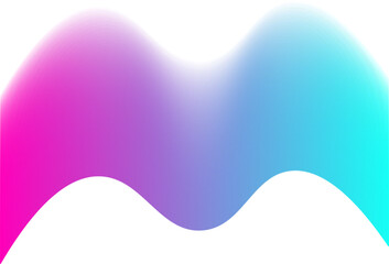 Wave Gradient Colorful Overlay Element

