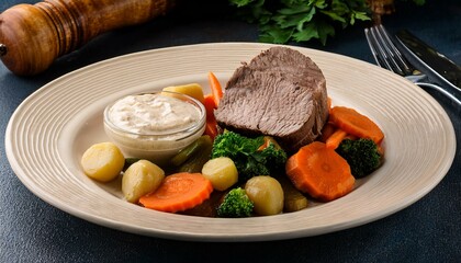 Tafelspitz of veal with horseradish sauce