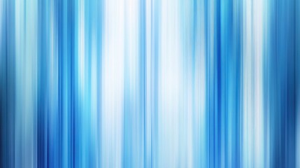 Obraz premium Abstract blue background featuring vertical gradient lines with a motion blur effect