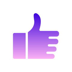 thumbs up gesture