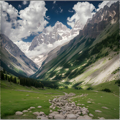 swiss mountains landscape