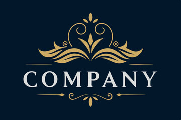 An elegant logo for the company