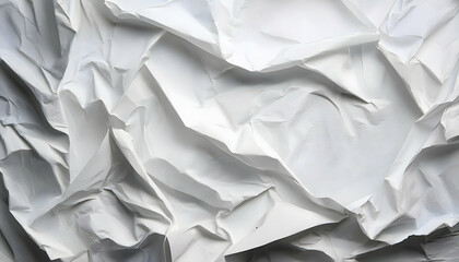 Obraz premium Soft, pliable white paper texture with dramatic lighting.