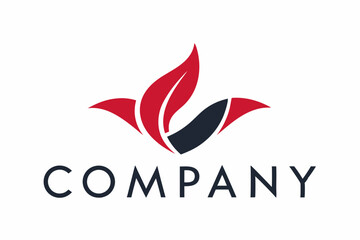 Obraz premium An elegant logo for the company with a modern