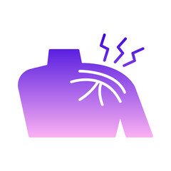 Fototapeta premium muscle pain.svg