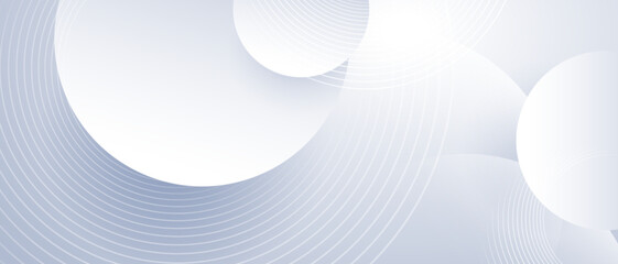 Modern abstract background with circle lines. Digital or Technology concept. vector illustration.