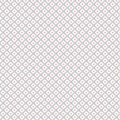 Retro pink and white seamless geometric vector pattern design with heart shapes