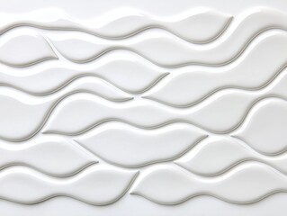 Fototapeta premium Embossed ceramic surface, polished finish, 3D background