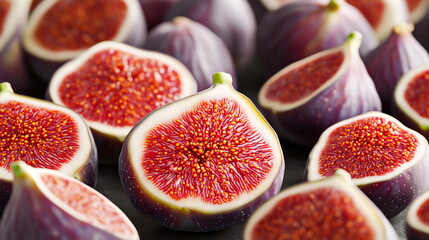 Fresh Figs Close Up.