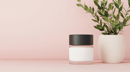 Mockup Skincare Bottle.