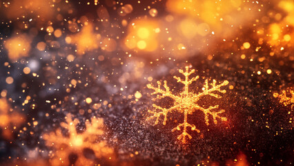 abstract christmas snowflake background