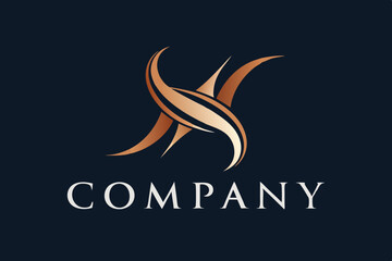 Obraz premium An elegant logo for the company with a refined 