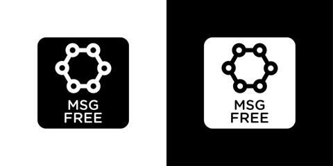 Msg free icon logo set vector