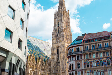 Vienna cathedral and architecture, Austria, Europe