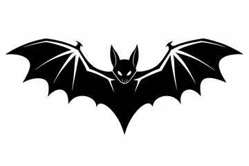 Bat Silhouette Vector Illustration