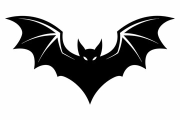 Bat Silhouette Vector Illustration