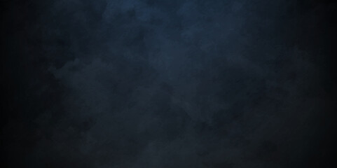 Dark blue smoke on black modern charcoal stucco. 